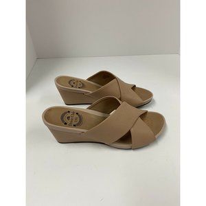driver club usa wedge sandals womens 9.5 Long Beach